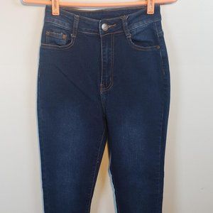 BOB Denim Blue 5 Pockets Women's Stretchy Medium/Dark Wash Jeans Size 5/6 - A108